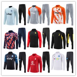 2023 2024 INTERS MILANS soccer tracksuit Men and kids 23 24 25 football tracksuit training suit jogging tracksuits sets chandal futbol survetement