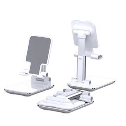 Foldable Mobile Phone Holder Stand Tablet Desk Mount Table Folding Adjustable Desktop