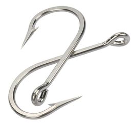 50pcs Fishing Hooks Saltwater Large Giant and Alligator Hooks Extra Strong 420 Stainless Steel Fishing Hook6931104