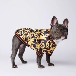 French Bulldog Clothes Dog Jacket Warm Sport Retro Dog Coat Pet Clothes Puppy Dog Pugs Puppy Clothes315k
