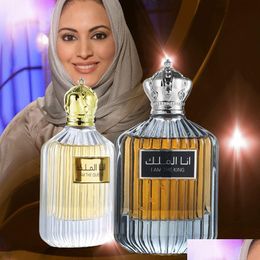 Fragrance Arabia Original Bottled Eau De Toilettea Exotic Charm Body Splash Male Women 100Ml Wash Woody Scent Per Essential For Drop D Otvfi