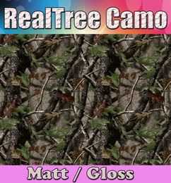 2016 Realtree Camo Vinyl wrap real tree leaf camouflage Mossy Oak Car wrap Film foil for Vehicle skin styling covering foil 152x39916356