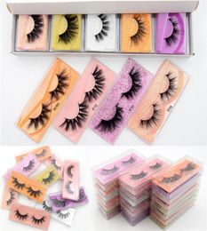 whole Eyelashes 100 real siberian mink fur 15mm 20mm 25mm mink eyelashes 5d 6d 3d mink lashes6941528