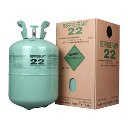 Embalagem de cilindro de aço refrigerante R22 30Lb para equipamentos de refrigeração para condicionadores de ar