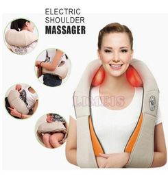 2016 U shape electric shoulder massager back neck multifunction vibrator massage machine muscle stimulator massage pillow9129648