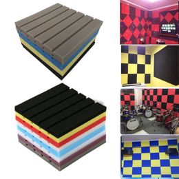 12Pack Groove Acoustic Panels Ceiling Sound Absorption Tile Studio Acoustic Foam soundproofing Tiles 30x30x2cm307l
