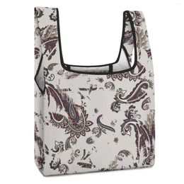 Shopping Bags Colour Blocked Tote Handbag Straps For Crossbody Full Print Exotic Casual Woman Grocery Bag Custom Pattern