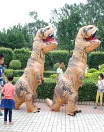 DHL TRex Inflatable Outdoor Toys 220cm Giant Adult Children Dinosaur Cosplay Suits Christmas Halloween Party Props8493391