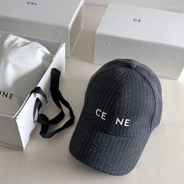 24ss Ball Caps Luxury Baseball Cap Designer Hat Casquette Luxe Unisex Solid Geometric Print Fitted Farm Canvas Featuring Men Dust Bag Snapback