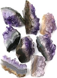 Party Favour Amethyst Cluster Clusters for Witchcraft Raw Amethysts Amathesis Crystal Amythestyst Geode Cave Medium XB11162665