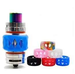 Silikon Kılıf Dekoratif Koruma Slip Olmayan Şişeler Bant Halkası Ampul Kabarcık Cam Tüp Tank Kapağı Koruyucu Atomizer Universal Pyrex Yağ Boy