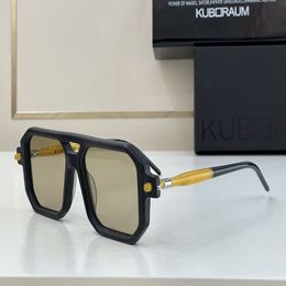 KUB # RAUM P8 Classici occhiali da sole da uomo retrò fashion design da donna occhiali di marca di lusso designer occhiali di alta qualità Trendy fam288i