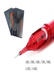 Disposable Tattoo Needles RL Cartridge Needle for Machine Pen Grip Cartridge 10pcs Liner Silicone Permanent 9RL11RL14RL6719032