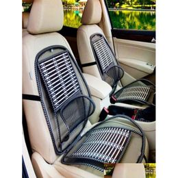 Seat Cushions Vehicle Mas Cushion Cooling Summer Breathable Car Cool Pad Carstyling4934149 Drop Delivery Automobiles Motorcycles Inter Otcuo