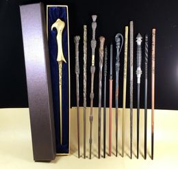 50 Styles Newest Metal Core Ron Ginny Snape Magic Wand Lord Voldemort Cosplay Magical Wand Novelty Items4218118