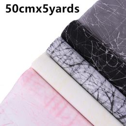 Other Arts And Crafts 50cm 5yards Gauze Yarn Creative Flower Wrapping Bouquet Packaging Material Florist Package Gift Papers Suppl246S