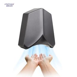 interhasa Automatic Hand Dryer with HEPA Toilet Smart Sensor High Speed Electric for Bathroom Commercial 240228