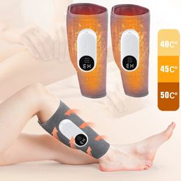 Eletric 360° Air Pressure Calf Massager 3 Mode Pressotherapy Wireless Feet Leg Massage Blood Circulation Muscle Relieve 240305