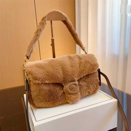 coabag Womens man tabby designer messenger bags luxury tote handbag Felt leather baguette shoulder bag quality square crossbody fashion satchel hobo