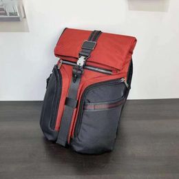 TUMIbackpack Leisure Tumin Business Back Backpack Computer Bag Mens Designer Travel Pack Alpha Ballistic Nylon 232759 Cnih