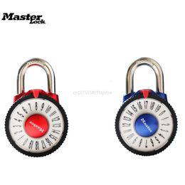 Master Lock Padlock Safe Portable Fun Rotating Disc Fixed Password Lock Gym Storage Cabinet Lock Combined Escape RoomLock 240301