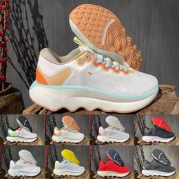 Motiva Shoes Black Anthracite Mens Running Shoes Women Pearl Pink Loose Wavy Sneakers Light Silver Green Bright Crimson Red White Grey Yellow Black Sneaker