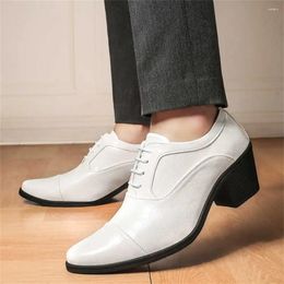 Dress Shoes Marriage Block Heel Holiday Heels Tenis Luxury Man White For Men Sneakers Sports Topanky Comfortable