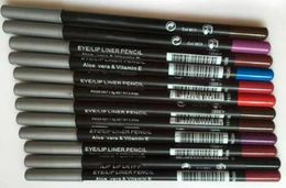 72 pcs waterproof Eyeliner pencil cosmetics Twelve different colors Selling good Lowest Makeup Lipliner Pencil6417052