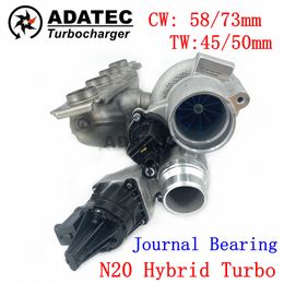 N20-EWG Upgrade Turbo For BMW X1 X3 Z4 125 320 328 520 528 TD04LR6-04HR Hybrid Turbocharger 49477-02000 Journal Bearing Turbine