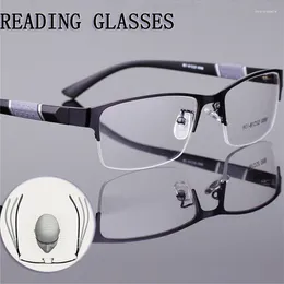 Sunglasses Trend Reading Glasses Men And Women High Quality Half Frame Myopia Presbyopia 0 To -6