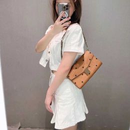 MM sugao designer luxury handbags mletter print women messenger bag chain bag crossbody leather high quality purse clutch