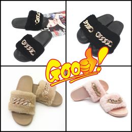 Top quality New style New style GAI Slipper summer Womens beach Rubber sandal pool Sliders big size 35-41
