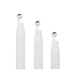 5/10/15ml Eye Cream Roller Ball Liquid Refillable Lotion Essential Oil Vacuum Bottle Portable Empty Storage Container