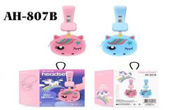 AH807B Headphones Earphone New Cute Unicorn earphones Bluetooth Stereo Headset Ultralong Standby for Children3707681