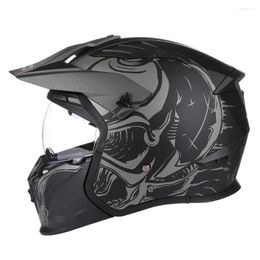 Motorcycle Helmets Four Seasons Dot Ece Appd Helmet Racing Modar Polymorphic Combination Open Face 3/4 Jet Capacete Moto Drop Delivery Otaig