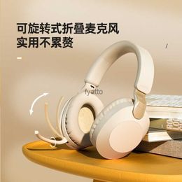Cell Phone Earphones New head mounted earphones Bluetooth long battery life gaming noise reduction wireless wiredH240312