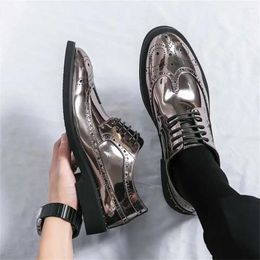 Dress Shoes Ceremony Brogues Wedding Brown Men Bridal Sneakers Sports Link Vip Holiday Sepatu