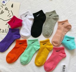 Party Favour Cotton stockings men and women make fun of NK multi pairs hook high tube candy Colour sports basketball socks9671936