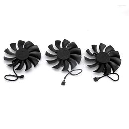 Fans Coolings Computer 86Mm/3.38In Pla09215B12H 4Pin 12V 0.55A Vga Fan Graphics Card Cooling For Evga Gtx 1080 Ti 11Gb Drop Delivery C Otq5K