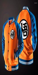 Men039s Hoodies Anime Long Sleeve Jackets Printed Men Women Hood Cosplay Sweatshirt Son Goku Baseball Clothing Streetwear S3XL1464876