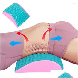 Waist Support Spine Stretcher Relaxer Board Traction Device Cervical Correction Bone Bed For Drop Delivery Sports Outdoors Athletic Ou Otz7x 107