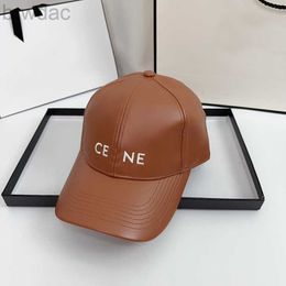 Ball Caps Designer Baseball Hat Leather Cap Celins S Fitted Embroidery Letter Summer Snapback Sunshade Sport Embroidery Casquette Beach Luxury Green ldd0311