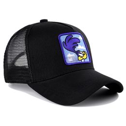 Fashion New Brand Anime Rabbit Trend Hat Cotton Baseball Cap Men Women Hip Hop Dad Mesh Hat Luxury Casual Hat