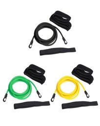 Adjustable Swim Training Resistance Elastic Belt Exerciser Traction Safety Rope Latex Tubes Various Specifications Accessories6092802