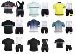 2020 Summer Style Men Sports Cycling Jersey Bike Short Sleeve Rapha Cycling Clothing Kit Road Bicycle Team Jersey Maillot Ciclismo8156753