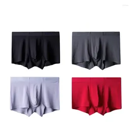 Underpants 2024 Men Boxer Mens Underwear Boxers Homme Man Soft Modal Seamless U Convex Shorts Male Sexy Panties L-4XL