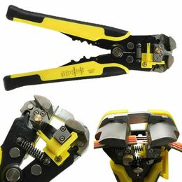 Professional Automatic Wire Striper Cutter Stripper Crimper Pliers 5 in 1Multifunctional Wire Stripper Shear crimping pliers Elect243E