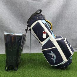 Golf Bags blue Stand Bags Golf Clubs Unisex Large diameter and large capacity waterproof material Contact us to view pictures with LOGO