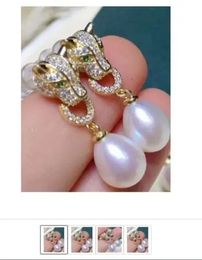 oversized GORGEOUS AAA 1011MM South China Sea Pendant White Pearl Earrings 925S 240305