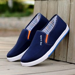 Casual Shoes Old Beijing Men Cloth Slip-On Breathable Sweat-Absorbing Sneakers Size 39-44